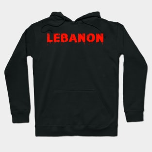 Lebanon tag Hoodie